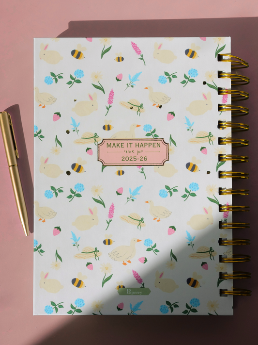 יומן שבועי Make It Happen